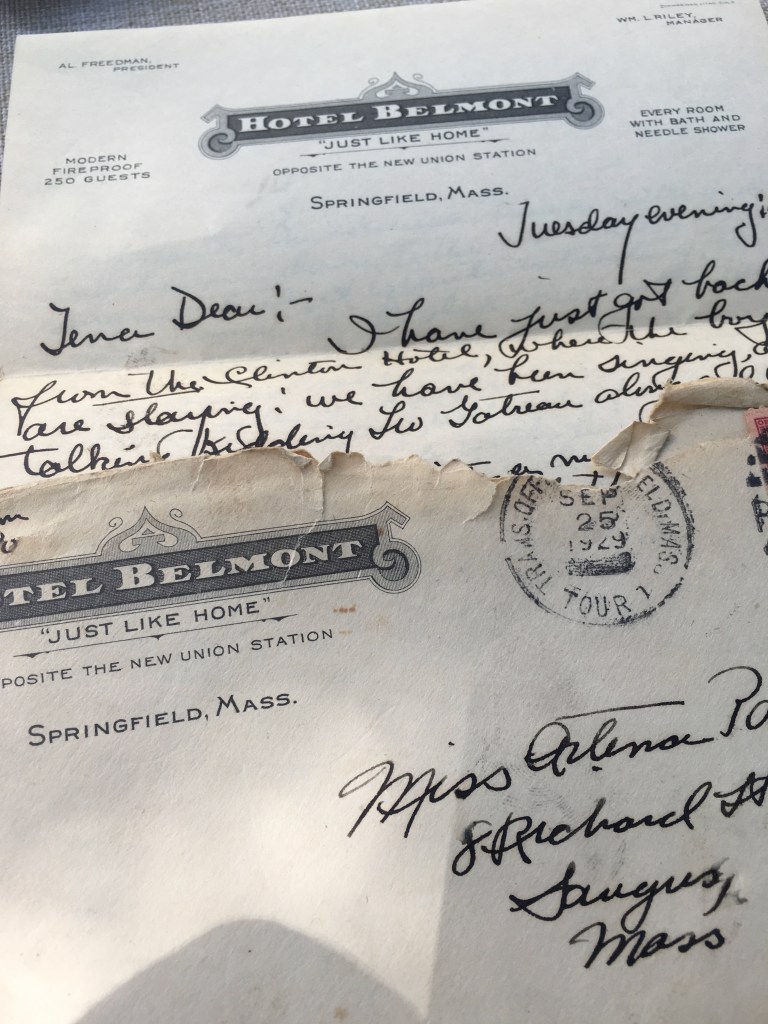 letterhead and envelope